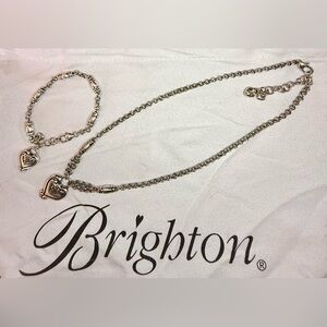 Brighton Heart Necklace and Bracelet Set